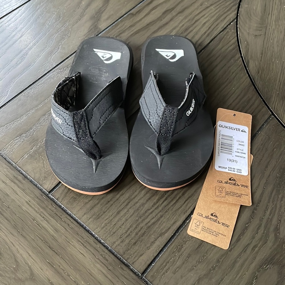 Quicksilver Flip Flops